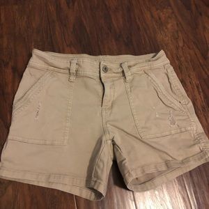 Arizona Distressed Khaki Short